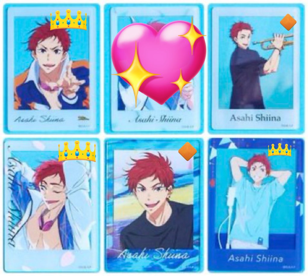 【買取】Free! オケコン ORCHESTRA CONCERT チェキ風クリアカード フォトカード

【譲】定価＋送料

【求】椎名旭(👑マークはオーロラ、🔸はノーマルのみ求め) 各1

郵送でのお取引。
オーロラ含めてのお取引優先。
検索からもお声かけお願いいたします。