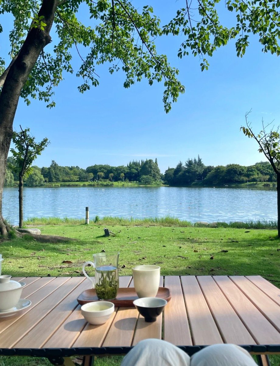 お茶は生活の温かさ、午後は心のリラックス 🧘‍♀️🍵
