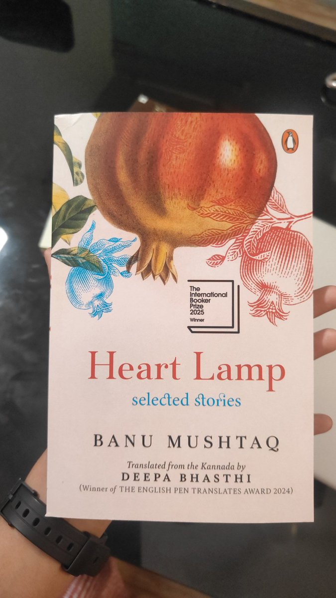 Two days back --- and I ate it up last night! So so lovely 🌹 
 #bookerprize2025