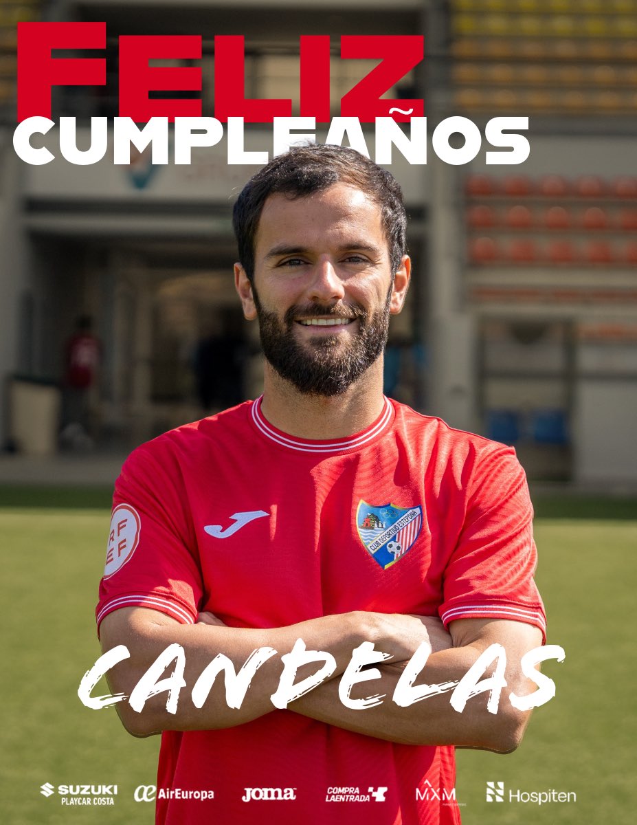 C.D. Estepona (@cdestepona) on Twitter photo 🥳 Pero si cumple años hoy nuestro <a href="/Acandelas7/">Alfonso Candelas Fdz</a> 😍 FELICIDADES. Regalazo el que nos hemos llevado en este partido de ida y esperemos que nos llevemos también el ascenso. ¡Te deseamos lo mejor! 🥳 Pero si cumple años hoy nuestro <a href="/Acandelas7/">Alfonso Candelas Fdz</a> 😍 FELICIDADES. Regalazo el que nos hemos llevado en este partido de ida y esperemos que nos llevemos también el ascenso. ¡Te deseamos lo mejor!