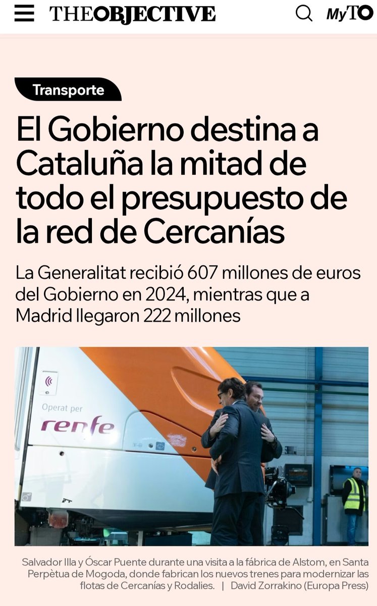 Consumidores de Valdemoro (@acusval) on Twitter photo Mientras la red de <a href="/CercaniasMadrid/">Cercanías Madrid</a> está abandonada por Óscar Puente y cada día se deteriora más, la mitad de las inversiones para toda España se van a una sola Comunidad Autónoma ¿Los madrileños somos menos que los ciudadanos de otras regiones? Mientras la red de <a href="/CercaniasMadrid/">Cercanías Madrid</a> está abandonada por Óscar Puente y cada día se deteriora más, la mitad de las inversiones para toda España se van a una sola Comunidad Autónoma ¿Los madrileños somos menos que los ciudadanos de otras regiones?