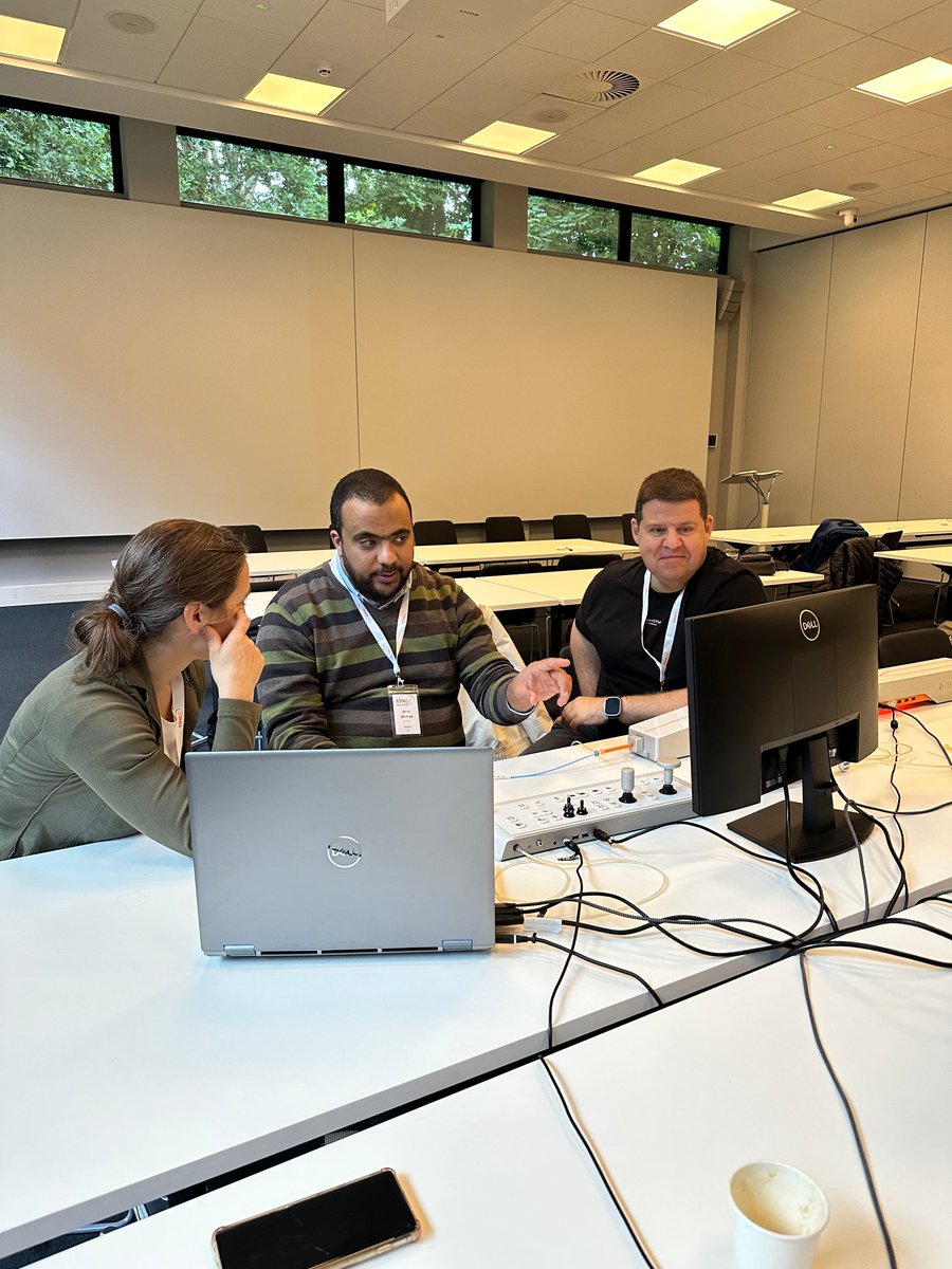 esmintsociety's tweet image. 🚀 Day 1 of the #ESMINT Skills Training 2.1 is underway in Amsterdam! Hands-on training, expert mentoring & focused learning in #StrokeTreatment. Great to see the energy 🙌 @Aggour @GuenegoAdrien @VladimirKZagreb @anna_kyselyova @Roland_K_Schwab @JanHendrikBuhk @MPeyT1 @jc__ray