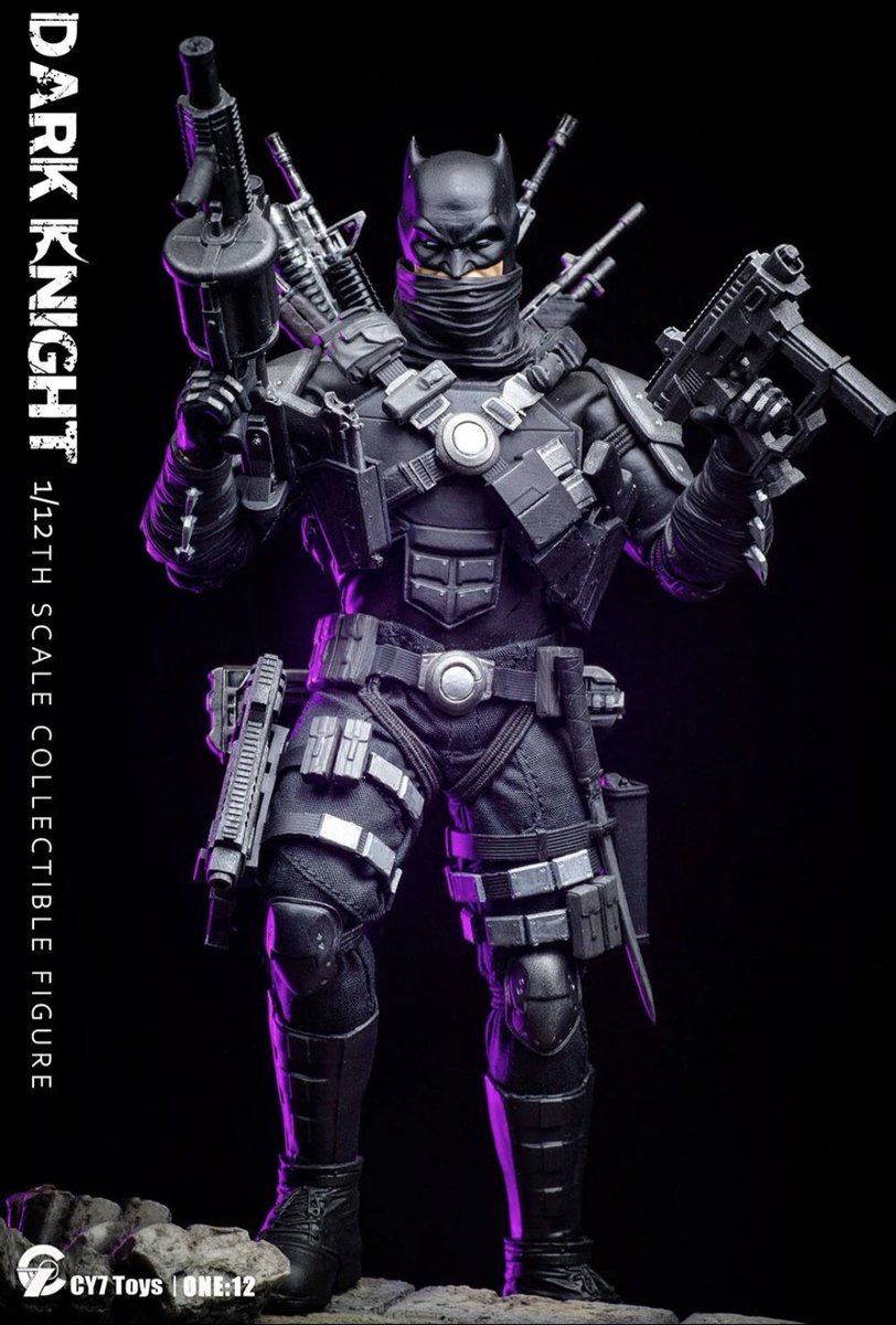 You wait ages for 1 then...

2 new Batman figs incoming. The Kryptonite hunter Batman (Which has not been an easy acquisition), from Muff Toys &amp; what I have dubbed (in the absence of knowing), Punisher Batman from CYToys.