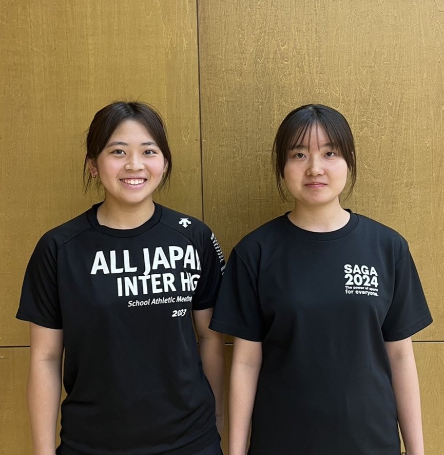 fencing_jwcpe's tweet photo. 【2025年度 新入部員紹介】

福田優海(長崎県立諫早商業高等学校) 写真右
村田胡桃(鹿児島県立鹿児島南高等学校) 写真左

応援よろしくお願いします。 https://t.co/IXD9eZWgR2