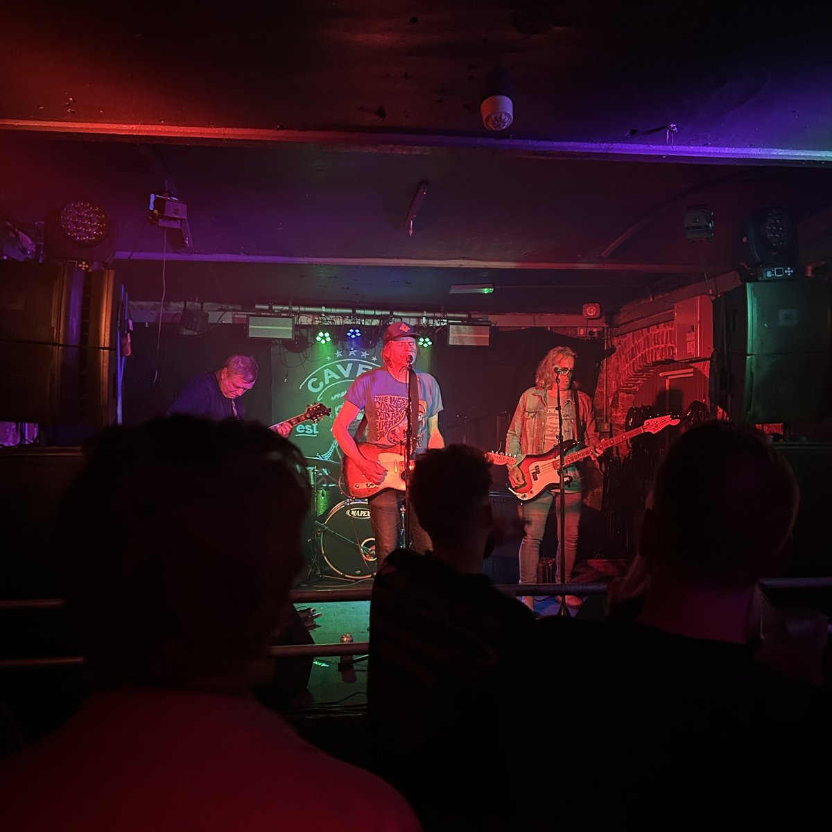 Went to watch the brilliant and ever-evolving pushbike plus the c86-tastic <a href="/the14icedbears/">14 Iced Bears</a> at <a href="/ExeterCavern/">Cavern</a>  👍🏻