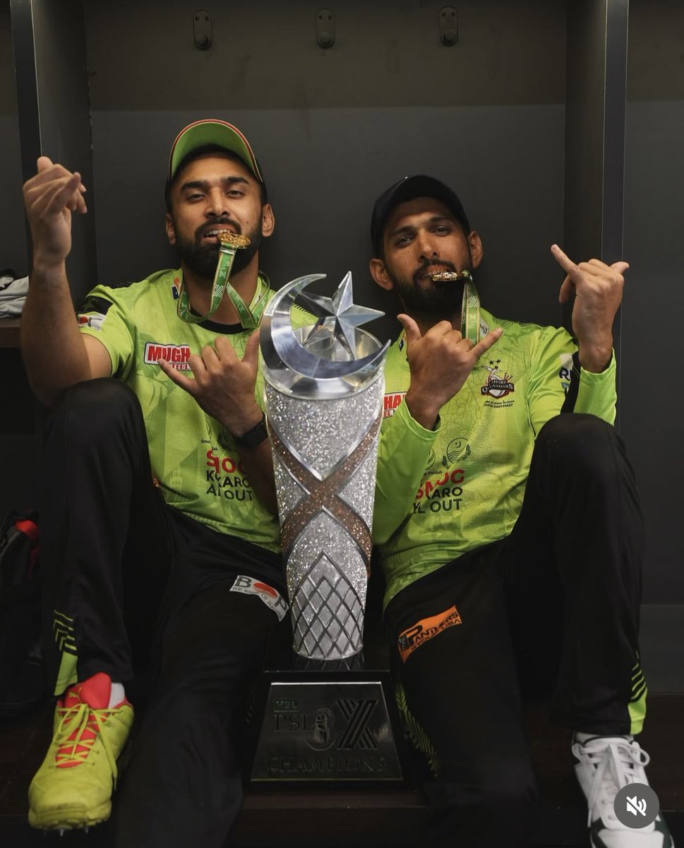 Hussain Tallat (@hussaintallat12) on Twitter photo Huge congrats to <a href="/lahoreqalandars/">Lahore Qalandars</a> on lifting their 3rd PSL title π Really proud of my brothers - <a href="/imabd28/">Abdullah Shafique</a> and ofcourse the machine <a href="/SRazaB24/">Sikandar Raza</a> for stepping up when it mattered the most. Solid team effort all around. Mubarak Lahore fans! ππΌ
#HBLPSLX #BackBenchers #PakistanZindabad Huge congrats to <a href="/lahoreqalandars/">Lahore Qalandars</a> on lifting their 3rd PSL title π Really proud of my brothers - <a href="/imabd28/">Abdullah Shafique</a> and ofcourse the machine <a href="/SRazaB24/">Sikandar Raza</a> for stepping up when it mattered the most. Solid team effort all around. Mubarak Lahore fans! ππΌ
#HBLPSLX #BackBenchers #PakistanZindabad