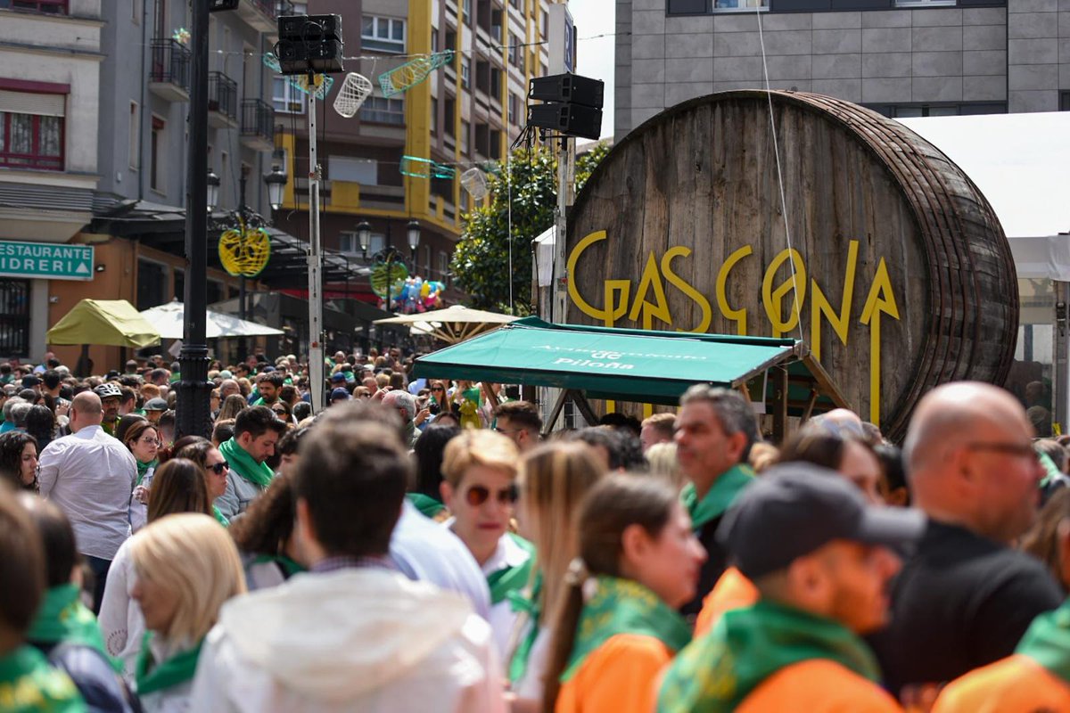 ¡Gran día en la XXV 'Preba de la sidra' de Gascona!
 
¡Enhorabuena a los ganadores! Sidra Viuda de Angelón y  Sidra Vigón.