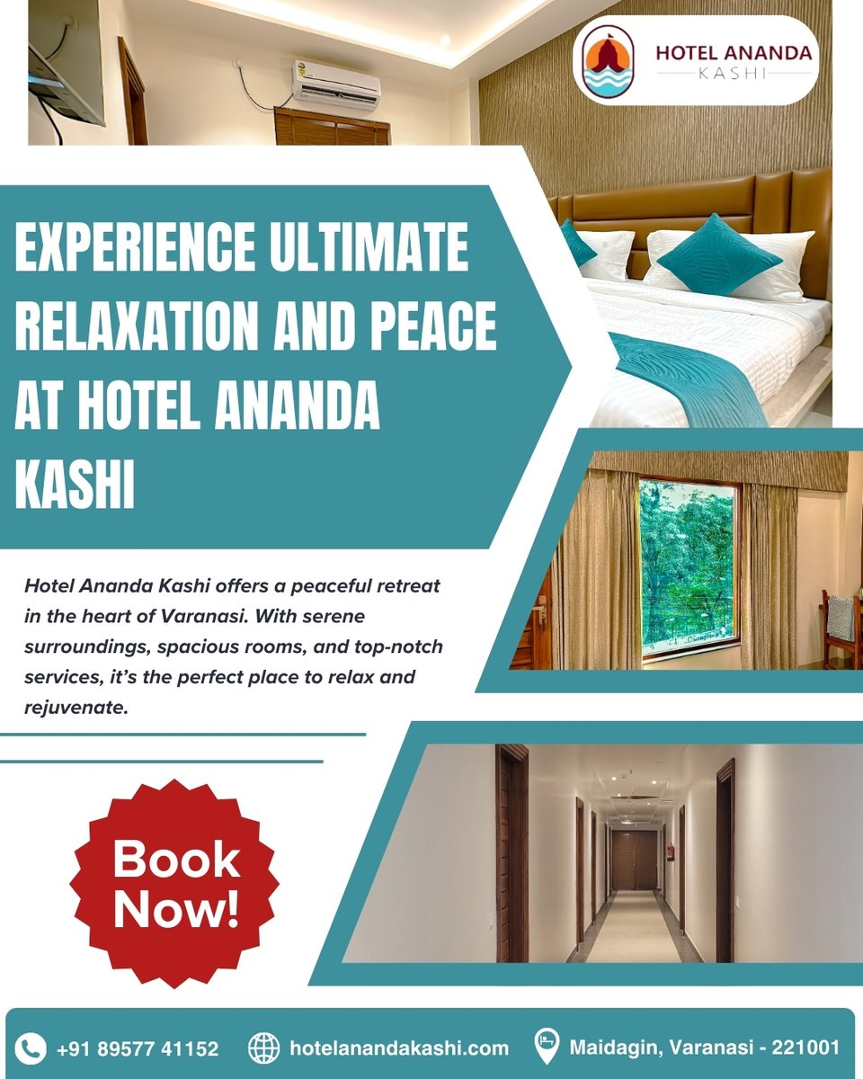 Hotelananda's tweet photo. 𝐇𝐨𝐭𝐞𝐥 𝐀𝐧𝐚𝐧𝐝𝐚 𝐊𝐚𝐬𝐡𝐢 is your serene escape in the heart of the city — where comfort meets tradition.
.

.
.

#StayInVaranasi #PeacefulStay #VaranasiHotels #BestHotelinVaranasi #bestplacetostayinvaranasi https://t.co/o6fBOqLkQp