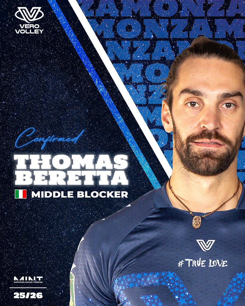 Vero Volley (@verovolley) on Twitter photo โ๐ป ๐๐๐๐
๐๐๐๐๐ <a href="/thomasberetta/">thomas beretta</a> ๐ฎ๐น
Il capitano rimane in maglia MINT Vero Volley Monza per lโundicesima stagione consecutiva โค๏ธ๐
#TrueLove ๐ซถ๐ป โ๐ป ๐๐๐๐
๐๐๐๐๐ <a href="/thomasberetta/">thomas beretta</a> ๐ฎ๐น
Il capitano rimane in maglia MINT Vero Volley Monza per lโundicesima stagione consecutiva โค๏ธ๐
#TrueLove ๐ซถ๐ป