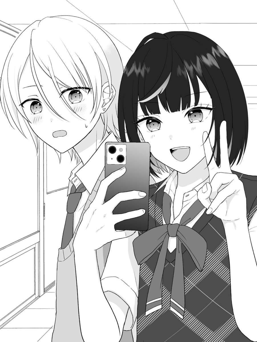 excellent__luck's tweet image. 藍良と笑主🤳🏻　#あんスタFA