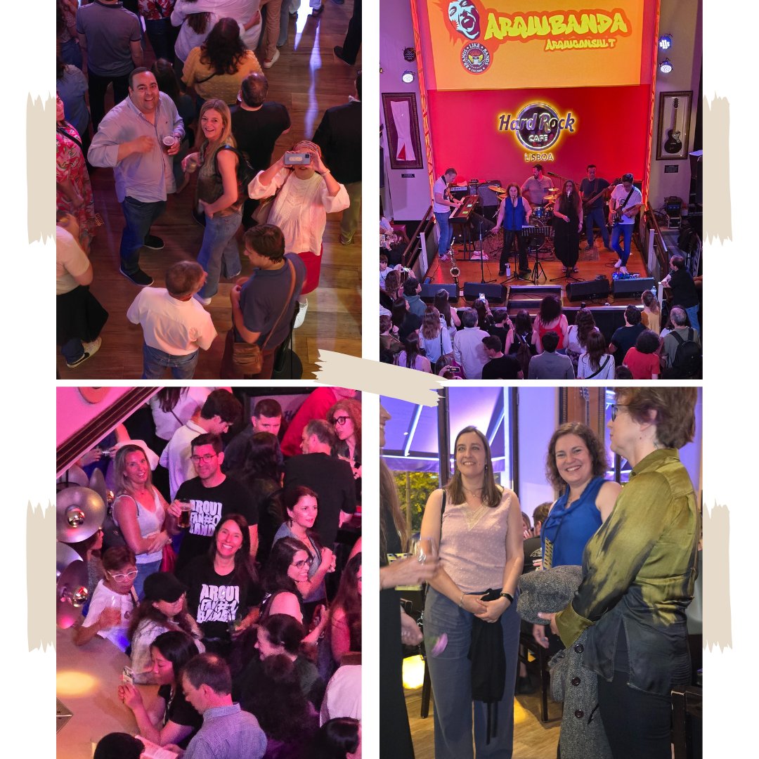 🎶 𝗔 𝗔𝗿𝗾𝘂𝗶𝗕𝗮𝗻𝗱𝗮 𝗺𝗮𝗿𝗰𝗼𝘂 𝗽𝗿𝗲𝘀𝗲𝗻𝗰𝗮 𝗻𝗼 𝗣𝗮𝗹𝗰𝗼 𝗱𝗼 𝗛𝗮𝗿𝗱 𝗥𝗼𝗰𝗸 𝗖𝗮𝗳𝗲 𝗟𝗶𝘀𝗯𝗼𝗮!
Na noite de 24 de maio, a nossa equipa trouxe toda a energia, música e aquele espírito único .
#HardRockCafe #LiveMusic #ArquiBanda #BrandsLikeBands