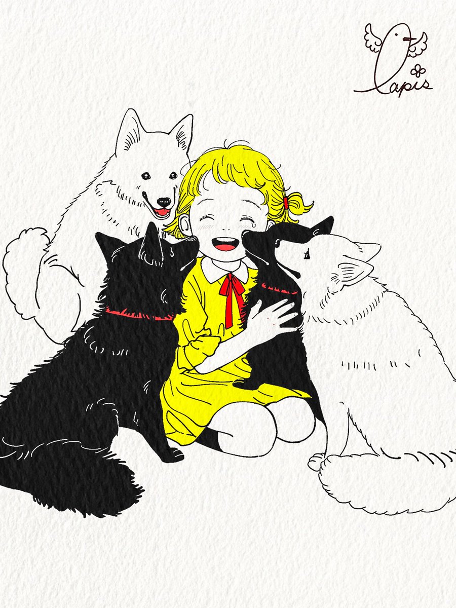 .

　　　　どんな日でも、“君がいる”

.
#イラスト