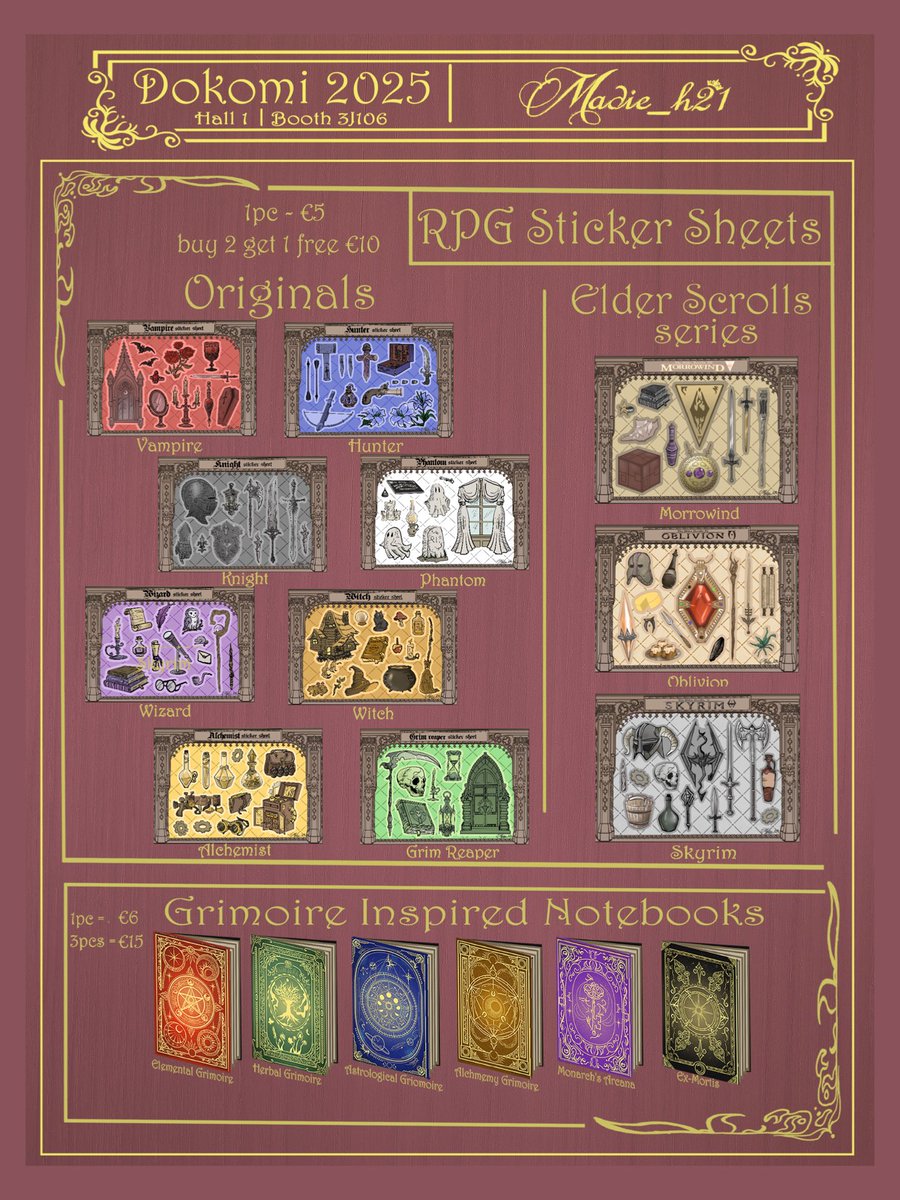 [My very first Dokomi Catalog] 

and also my first EU con taking place on Messe, Dusseldorf Germany from June 6-8✨

I will be at hall 3 booth 3J106 💛 I hope to see everyone there 🥹

#dokomi2025
#dokomiartist2025 #dokomiart2025 #dokomicatalog #ArtistsOfDokomi2025