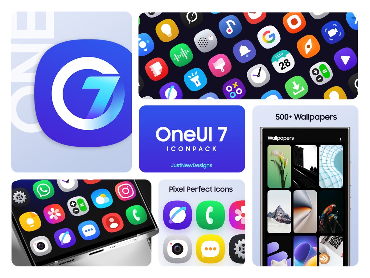 We are Excited to Announce OneUI IconPack based on OneUI 7🔥

To celebrate the launch, we're offering it at the lowest introductory price across all regions! 🌍

One UI IconPack 💎
play.google.com/store/apps/det…

🎁 15 Promo Codes for Lucky ♥, Retweet &amp; Comment

Don't miss this one 😉