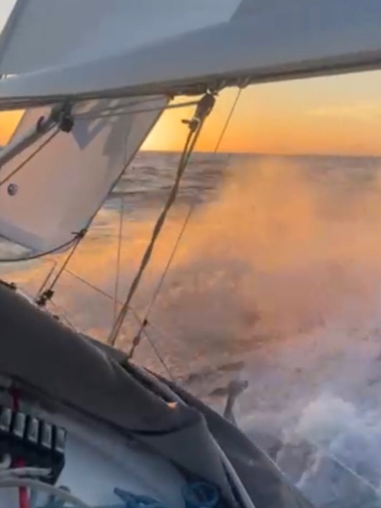 Petit instantané du large entre Ibiza et Altea