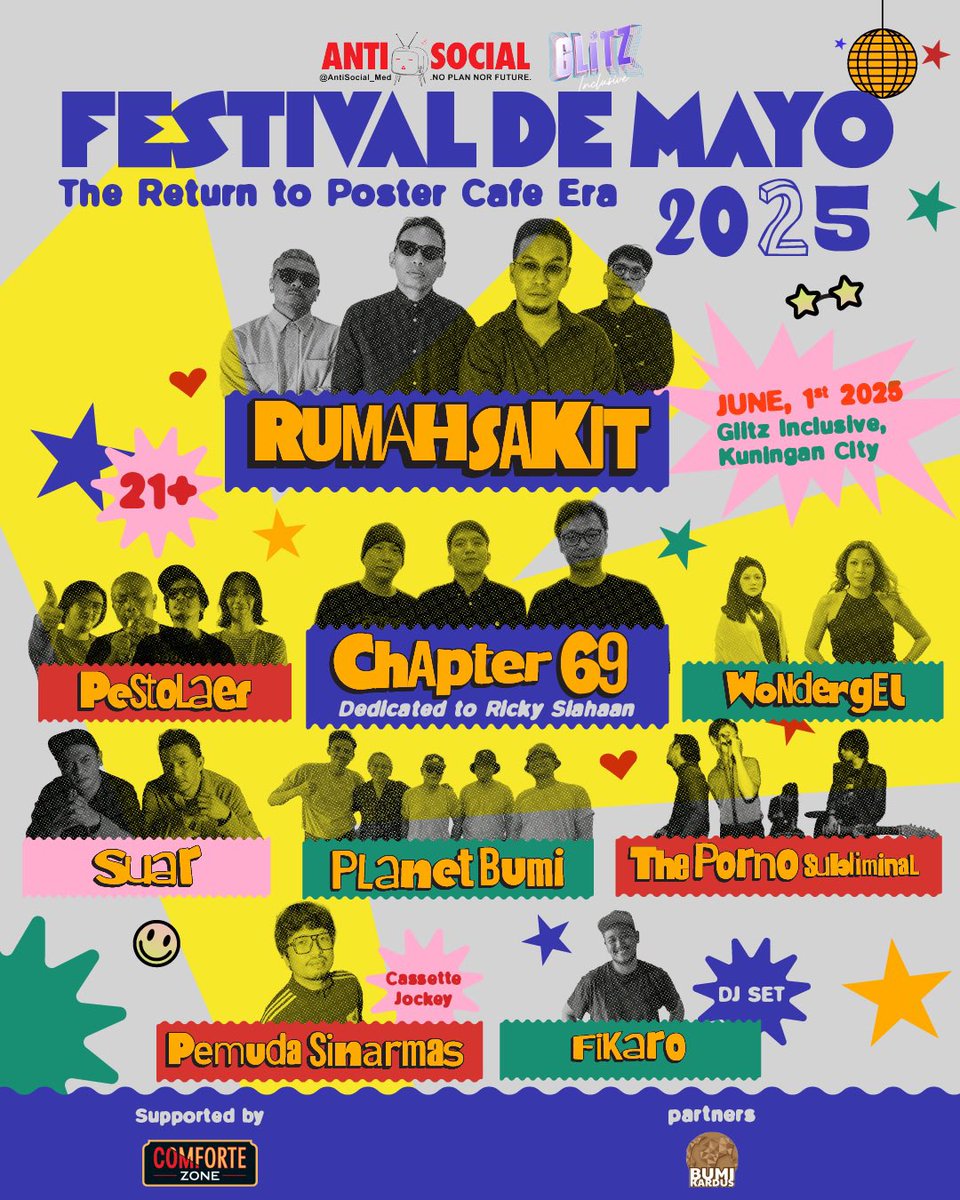 Besok mau bagiin tiket acara ini ah. Siapa yang mau? 🤔