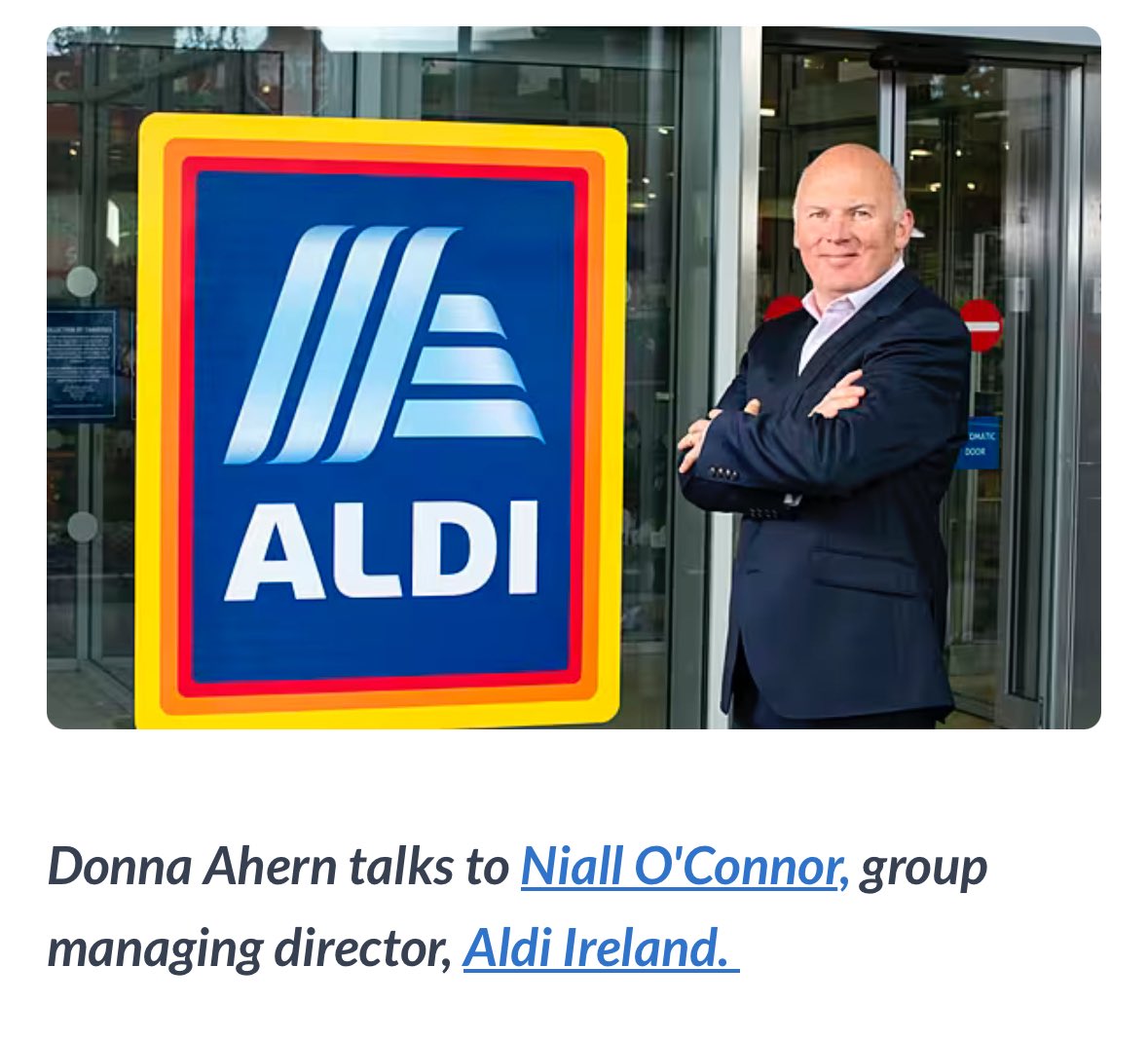 Natural Womens Council (@naturalwomensie) on Twitter photo Next week Aldi will be promoting Pride for the children in the shop.
customer.service@aldi.ie
Attention: Niall O'Connor
Pride was always an ADULT event where adults could celebrate their SEXUALITY.
It should not be targeting young children at a supermarket. <a href="/Aldi_Ireland/">Aldi Ireland</a> Next week Aldi will be promoting Pride for the children in the shop.
customer.service@aldi.ie
Attention: Niall O'Connor
Pride was always an ADULT event where adults could celebrate their SEXUALITY.
It should not be targeting young children at a supermarket. <a href="/Aldi_Ireland/">Aldi Ireland</a>