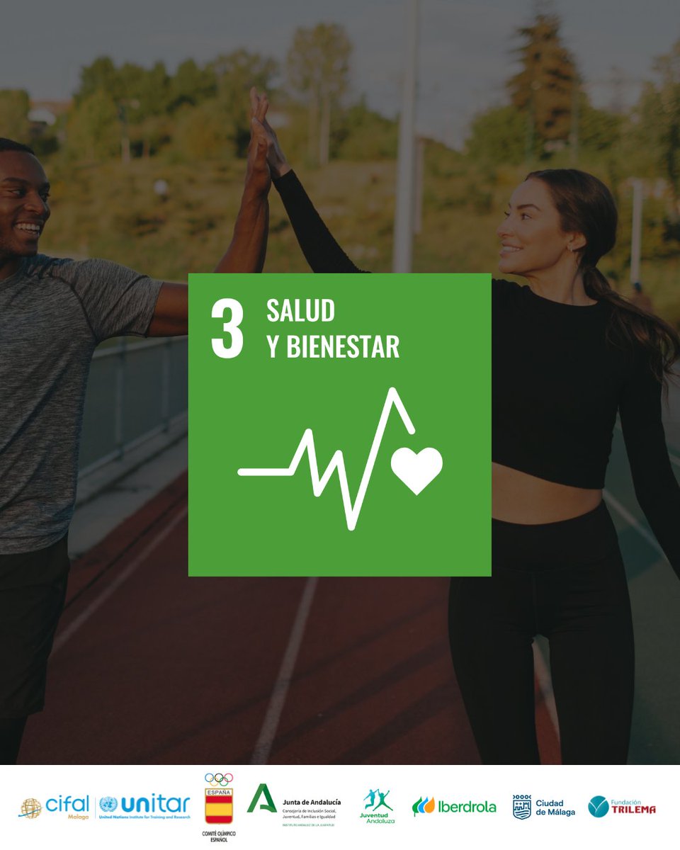 Generación Acción (@generaccionods) on Twitter photo El #ODS3 trata de garantizar una vida saludable y promover el bienestar. ¿Sabías que una buena salud es fundamental para el desarrollo sostenible? Descubre + sobre los ODS en la app 📲 Generacionaccion.com
🤝 <a href="/CifalMalaga/">CIFALMalaga</a> <a href="/COE_es/">Comité Olímpico Español</a> <a href="/iberdrola/">Iberdrola</a> <a href="/IAJuventud/">Instituto Andaluz de la Juventud</a> <a href="/malaga/">Ciudad de Málaga</a> <a href="/trilemaedu/">Fundación Trilema</a> El #ODS3 trata de garantizar una vida saludable y promover el bienestar. ¿Sabías que una buena salud es fundamental para el desarrollo sostenible? Descubre + sobre los ODS en la app 📲 Generacionaccion.com
🤝 <a href="/CifalMalaga/">CIFALMalaga</a> <a href="/COE_es/">Comité Olímpico Español</a> <a href="/iberdrola/">Iberdrola</a> <a href="/IAJuventud/">Instituto Andaluz de la Juventud</a> <a href="/malaga/">Ciudad de Málaga</a> <a href="/trilemaedu/">Fundación Trilema</a>