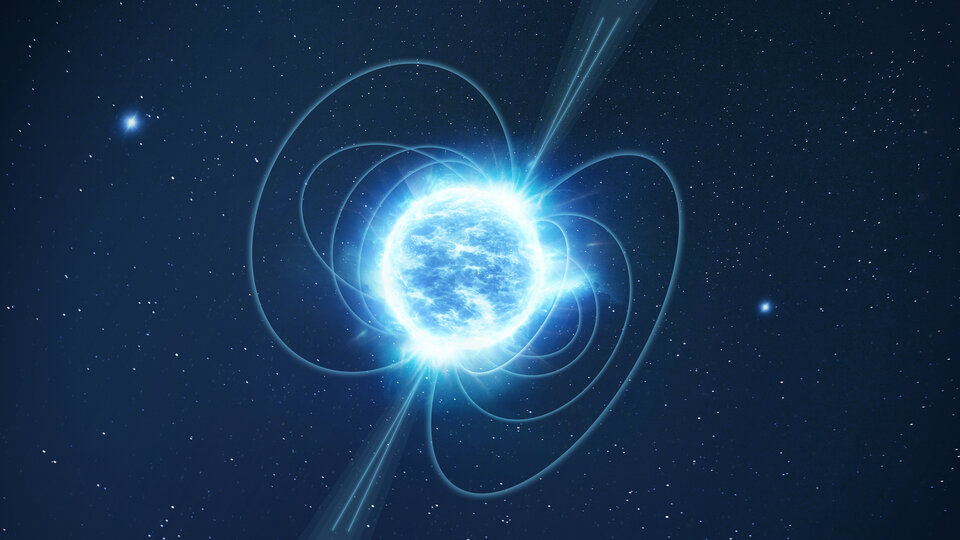 Hubble &amp; Gaia can reveal mysteries never seen before when joining forces... the subtle motion of a magnetar was revealed as it inched across the sky, allowing to investigate the magnetar's birthplace. It was not born in a neighbouring supernova after all! esa.int/Science_Explor…