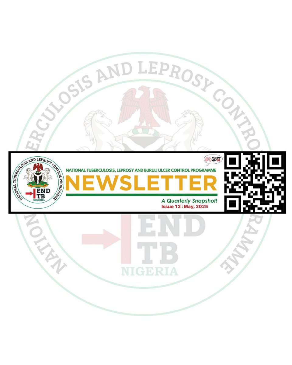 We recently published our newsletter and are delighted to share it with you, kindly see link in bio or link below to access it, happy reading!
tinyurl.com/en7ha45j

#EndTB #CheckAmO