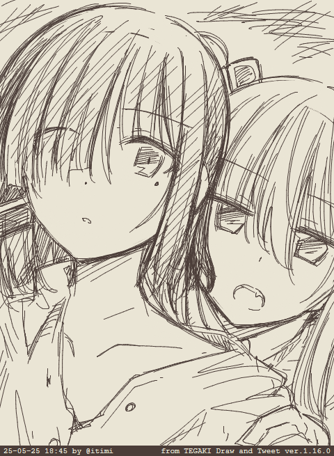 手馴しで描いてた ぼざろ落書きまとめ 