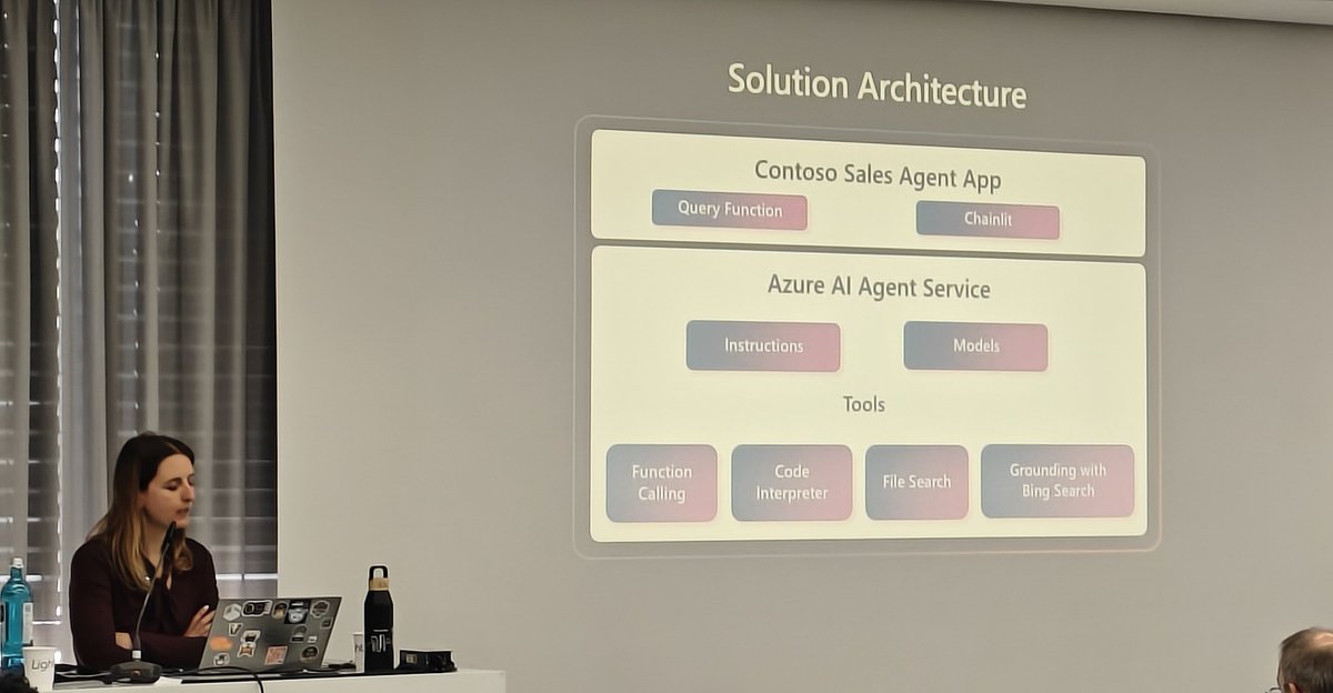 Prof. Lee Stott (@lee_stott) on Twitter photo AI Agents with <a href="/carlottacaste/">Carlotta Castelluccio</a> at <a href="/euaicloudsummit/">European AI and Cloud Summit</a> Pre Day Workshop AI for Beginners aka.ms/ECS/ai-powercl… #AI #Azure #Agents #cloudsummit AI Agents with <a href="/carlottacaste/">Carlotta Castelluccio</a> at <a href="/euaicloudsummit/">European AI and Cloud Summit</a> Pre Day Workshop AI for Beginners aka.ms/ECS/ai-powercl… #AI #Azure #Agents #cloudsummit