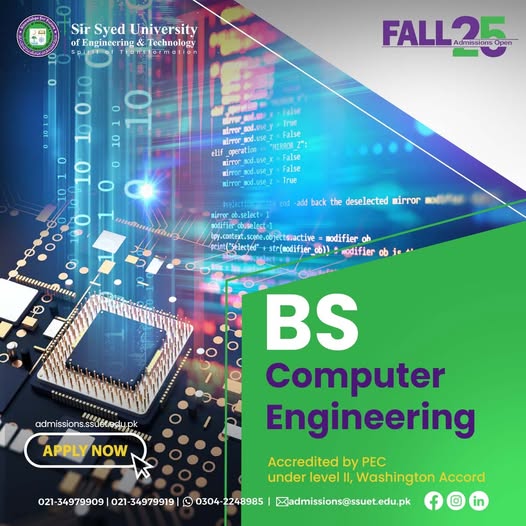 Sir Syed University of Engineering and Technology tweet media