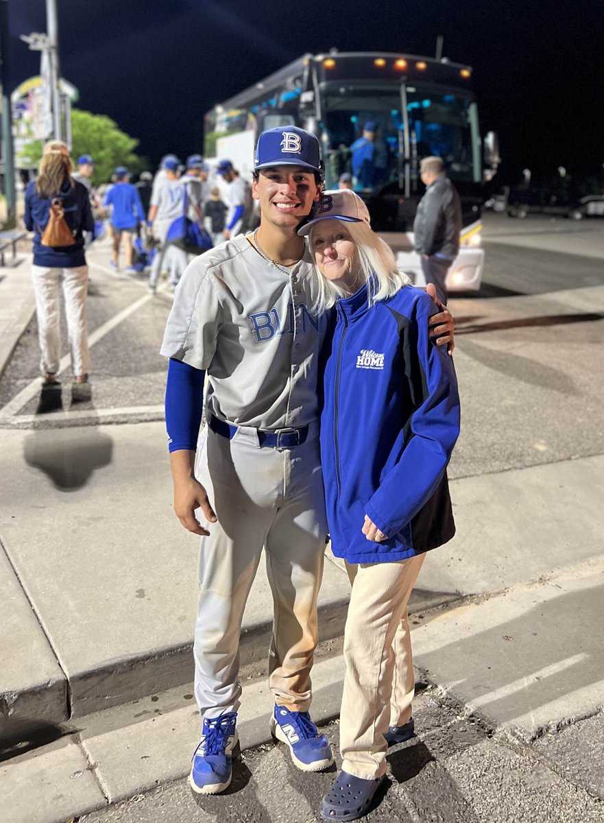 After tying a <a href="/JUCOWorldSeries/">JUCO World Series⚾️</a> record with six hits in our first game, Ethan Gonzalez hit the game-winning home run last night for <a href="/BlinnBaseball/">Blinn College baseball</a>!