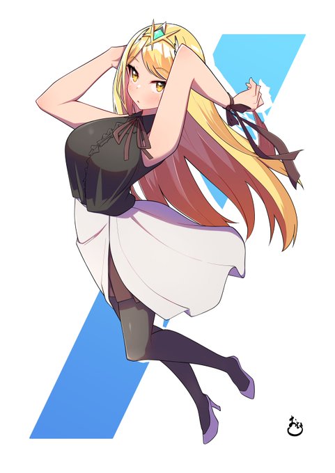 ヒカリ「ヒカリちゃん#ゼノブレイド2 #XenobladeChronicles2
