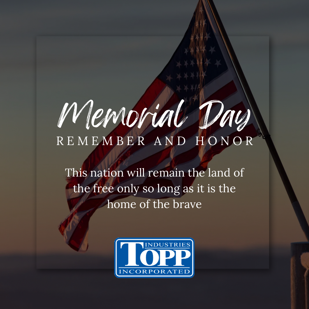 Today we honor the bravery of those who gave their lives for our freedom 🇺🇸