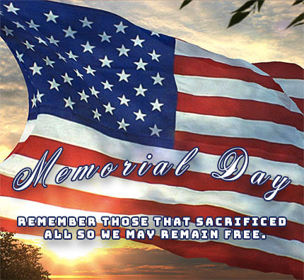 Please take a moment today to honor those that gave everything so that others may be free.