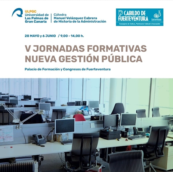 #Formación | 📢 Llegan a #Fuerteventura las V Jornadas Formativas de Nueva Gestión Pública, dirigidas a empleados públicos.

Consulta toda la información en la web 🔗 del Cabildo.