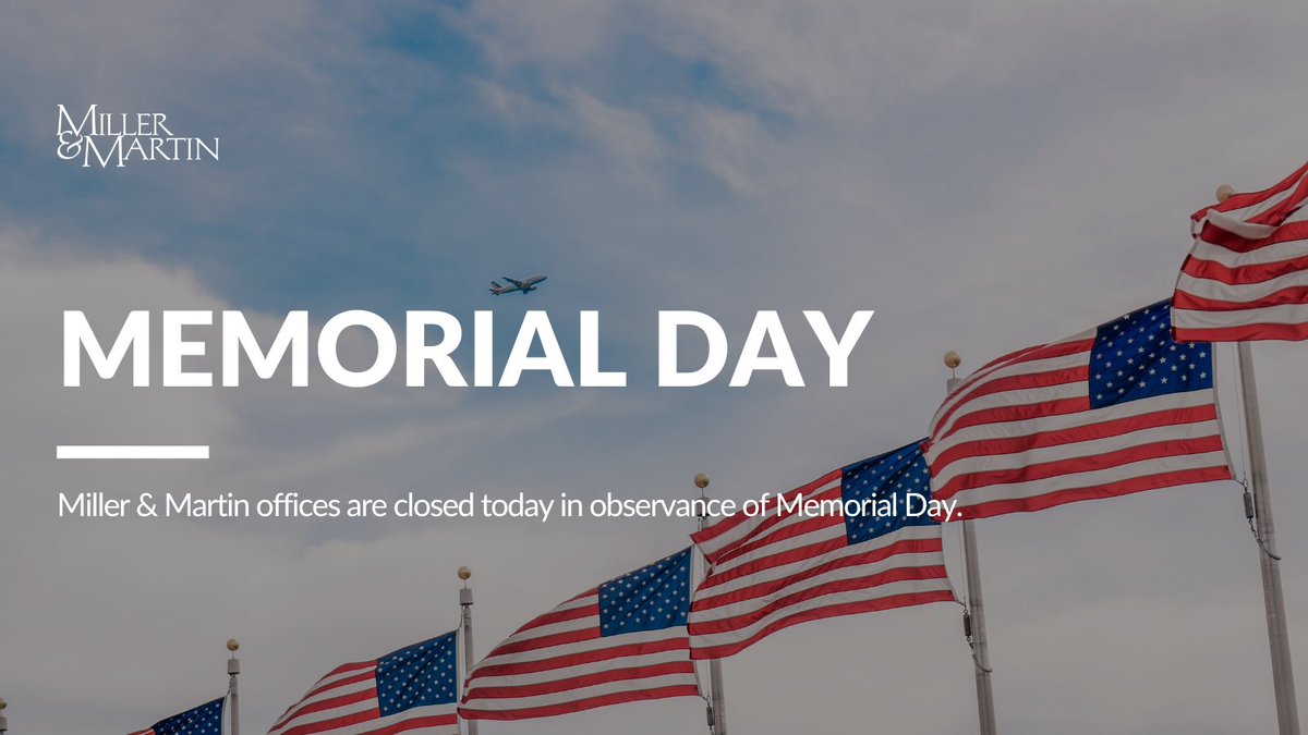 Our offices are closed today in honor of Memorial Day. We are forever grateful to the men and women who have sacrificed for this country. Regular business hours resume Tuesday.