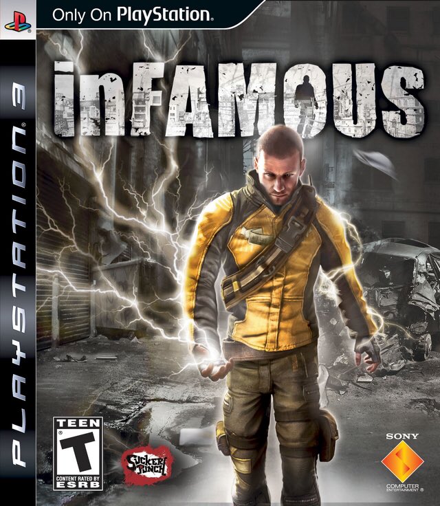 inFamous for the PS3 was released on this day in North America, 16 years ago (2009)
