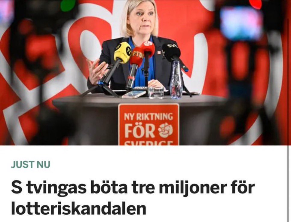 Spelinspektionen konstaterar alltså att S är helt ansvariga för användningen av aggressiva metoder när de lurat dementa och utsatta äldre. 

Högst ansvarig är Magdalena Andersson, vars lön har betalts med dessa pengar. Hon måste avgå!