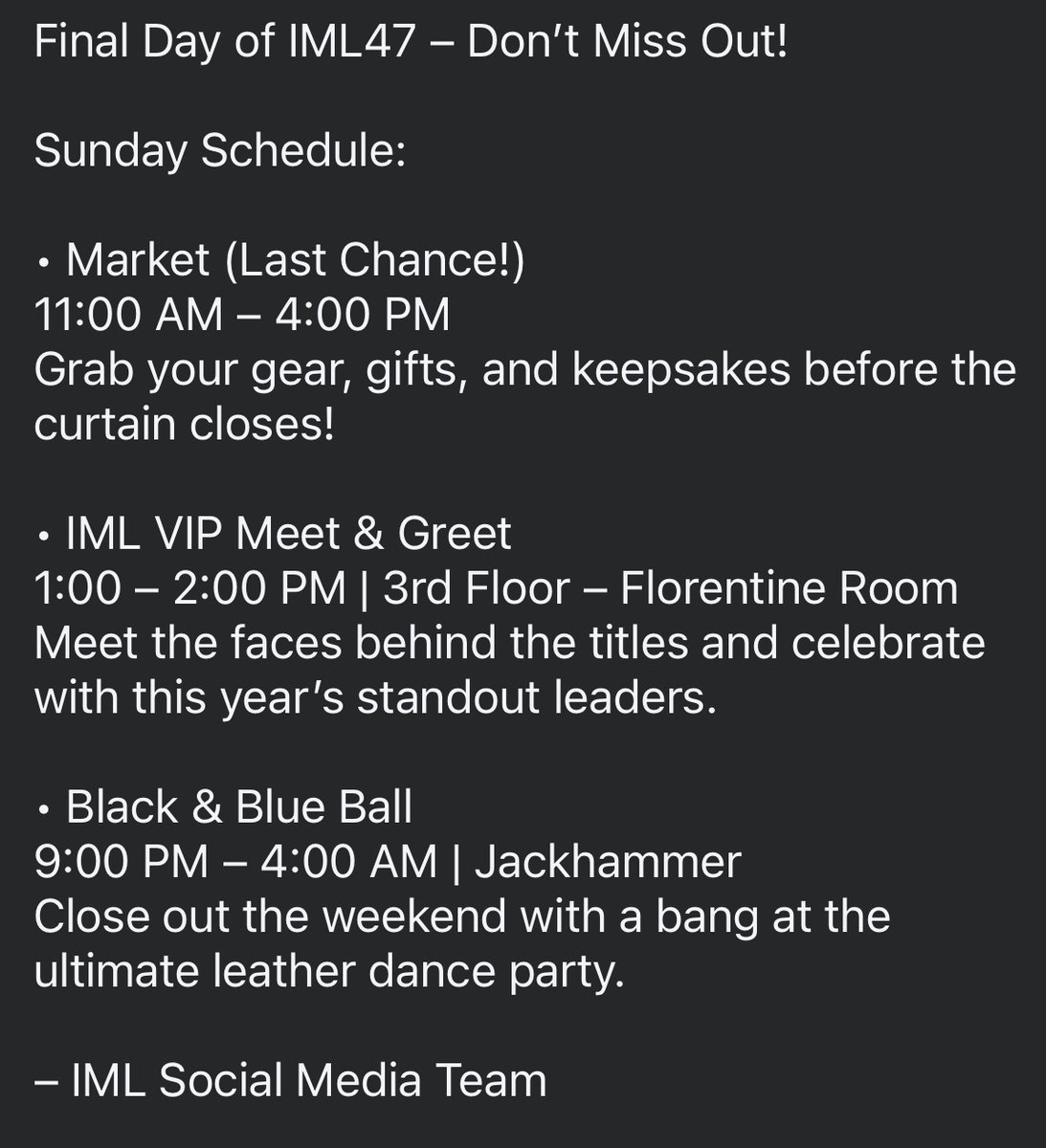 Intl. Mr. Leather (@imlchicago) on Twitter photo 