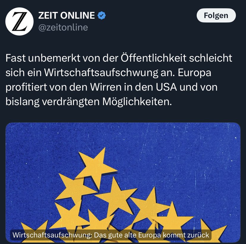 Wer sollen denn die Wirren in den USA sein? <a href="/zeitonline/">ZEIT ONLINE</a>