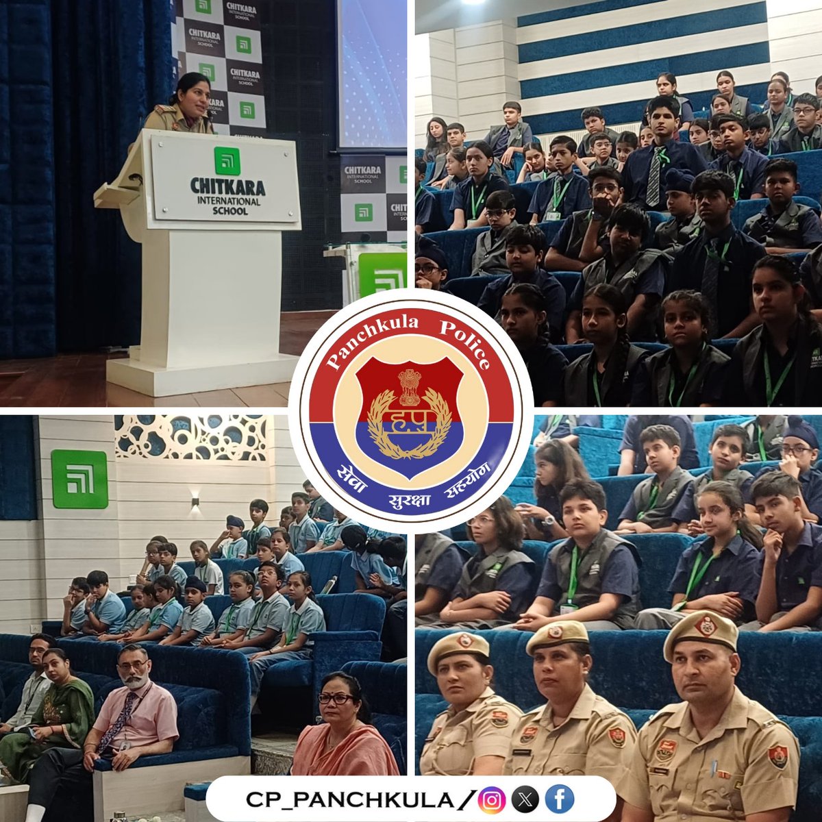 CP_PANCHKULA's tweet image. 🚨 बाल यौन अपराधों पर चितकारा स्कूल में जागरूकता कार्यक्रम
पंचकूला पुलिस ने बच्चों को POCSO एक्ट, बाल यौन अपराध, और हेल्पलाइन नंबर्स के बारे में जानकारी दी।

हेल्पलाइन:
112 – इमरजेंसी
1098 – चाइल्ड हेल्पलाइन
1091 – महिला हेल्पलाइन

#ChildSafety #POCSOAwareness #PanchkulaPolice