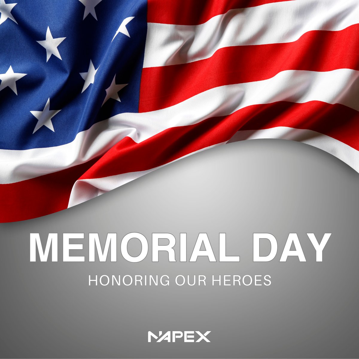 NAPEX_Alliance's tweet image. This Memorial Day, we honor the brave service members who gave their lives in defense of our nation. We are grateful for their sacrifice.

#MemorialDay2025 #NAPEX #APEXAccelerators