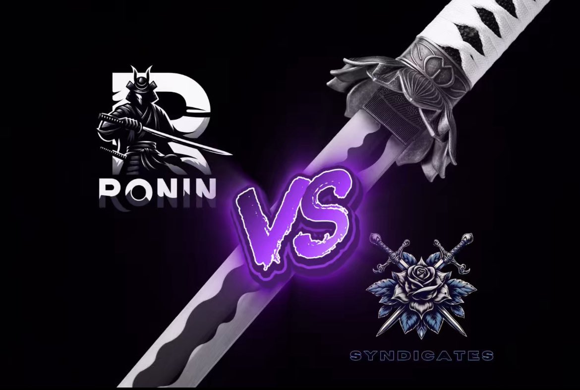 L’affiche du soir Rōnin Clan VS Cursed Syndicates débute à 20h sur la chaîne Twitch de notre caster Paresse 🫡
Lien : twitch.tv/par3ss3