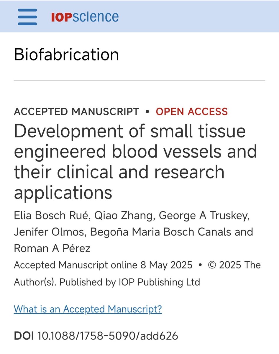 jcrivasferr's tweet image. Could #tissue #Engineering of #blood #vessels eliminate the use of #saphenous #veins and #LIMA in future #bypass #surgeries? 🔬🐁🧬

If #fibroblasts from a patient with vascular disease can be extracted and reprogrammed into in vitro #pluripotent #stem #cells (#iPSCs), then