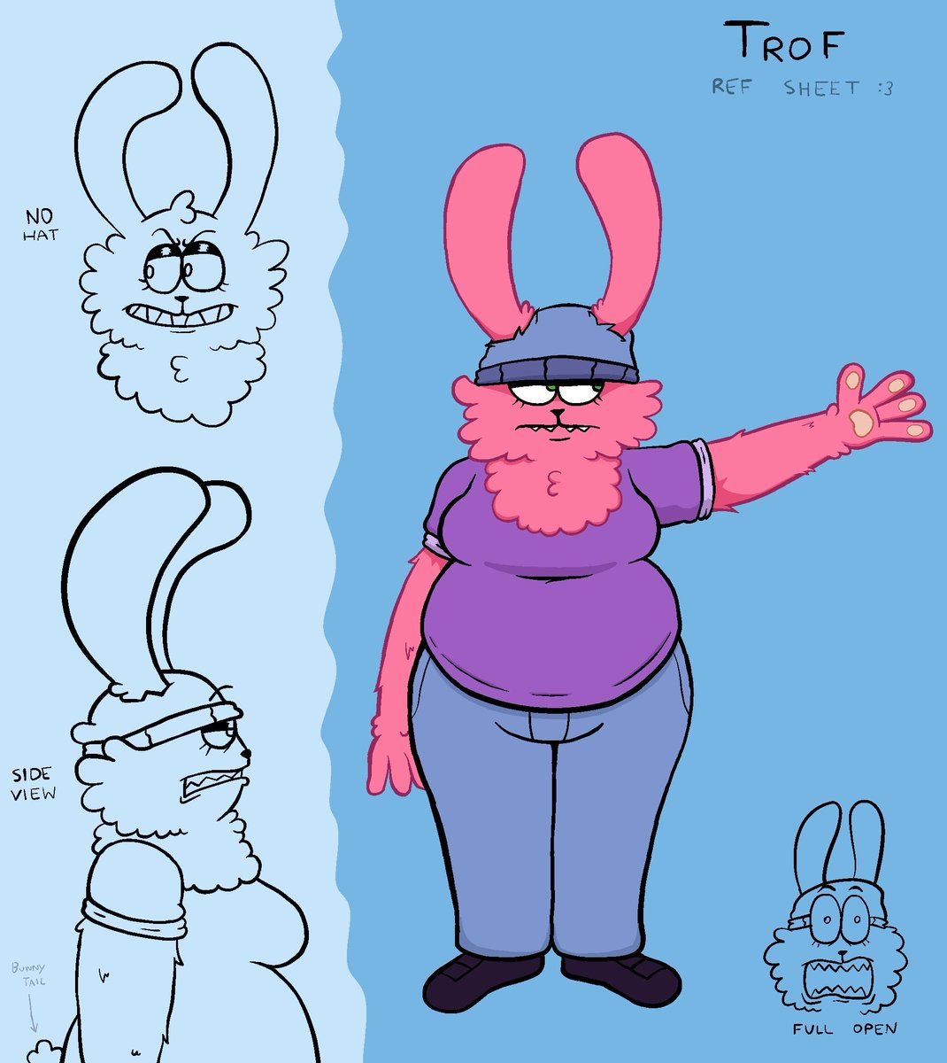 trooffe's tweet image. updated the main oc ref!!

what ya think?? :D