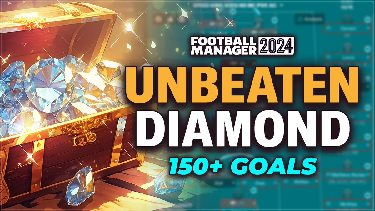 fmscout's tweet image. This DIAMOND tactic DESTROYED FM24! 💎🤩
@JoshDxly looks at a unique 41212 tactic which COOKS in testing, scoring lots of goals and winning TONS of trophies! 🤯🏆
Give this a try in YOUR saves ASAP! 🔥🚀
youtube.com/watch?v=B5as6T…