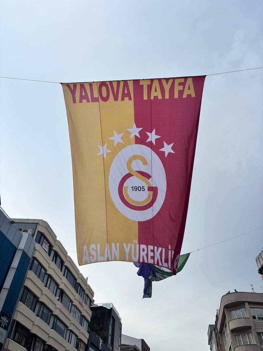 Gerçek  ⭐️⭐️⭐️⭐️⭐️
Şanlı bayrağımız 
Yalova semalarında dalgalanıyor 
#YalovaTayfaAslanYürekliler
G⭐️L⭐️T⭐️S⭐️R⭐️Y
<a href="/GalatasaraySK/">Galatasaray SK</a>