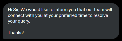 knvcsg67582's tweet image. Did @Paytmcare  fire 90% of it's customer service teams to cut back on costs? It's just AI everywhere

Call Helpline - ''Link has been sent to your number, Thank You''
Open link and Support - ''Ticket has been raised, our Agent will call u'

#paytmkaro #paytmscam