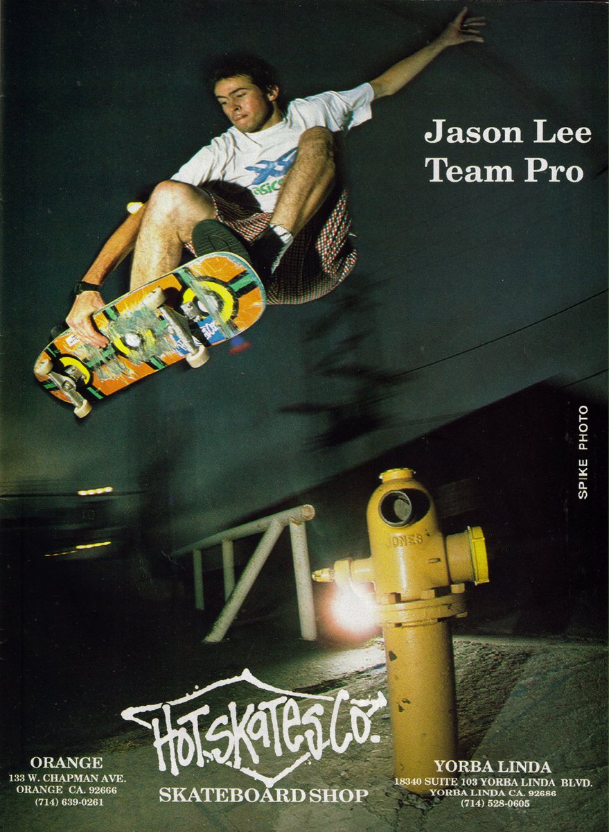 Jason Lee | Hot Skates co. | 1992