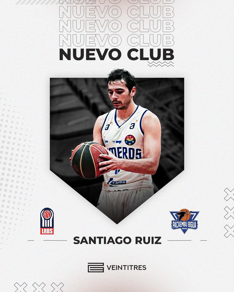 📍<a href="/LRBSoriano/">LRBS LIGA DE SORIANO</a> 🏀🇺🇾

Santiago Ruiz ✍🏻 firma con | signs with <a href="/PacaembuOficial/">Pacaembu Oficial</a> 

Felicitaciones Santi!!! 💪🏻