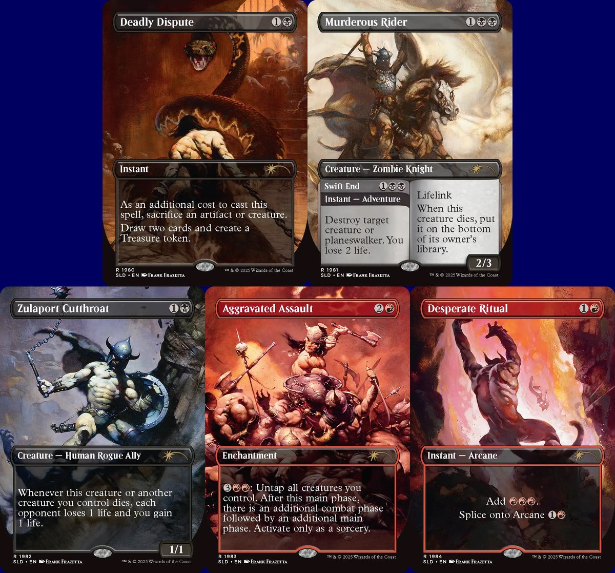 Secret Lair】 『The Art of Frank Frazetta: The Second Exhibition