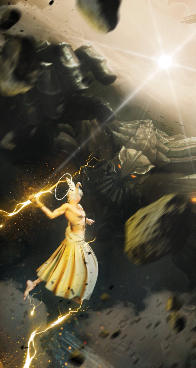 HugoVonXII's tweet image. yay. god vs titan or something. idk
#gposers #ffxivscreenshots #ffxivsnaps