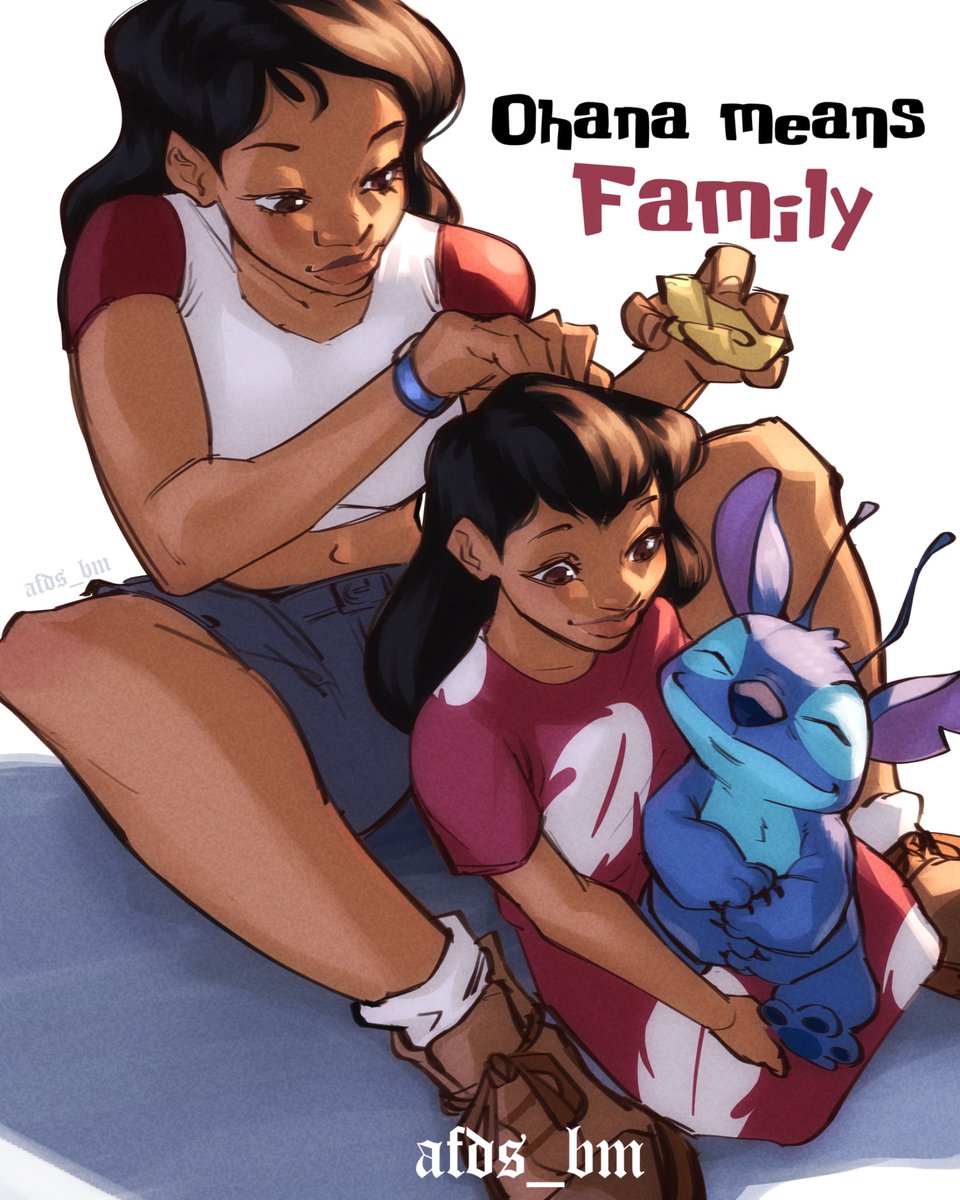 For the folks in the back… #ohana #Disney #LiloandStitch